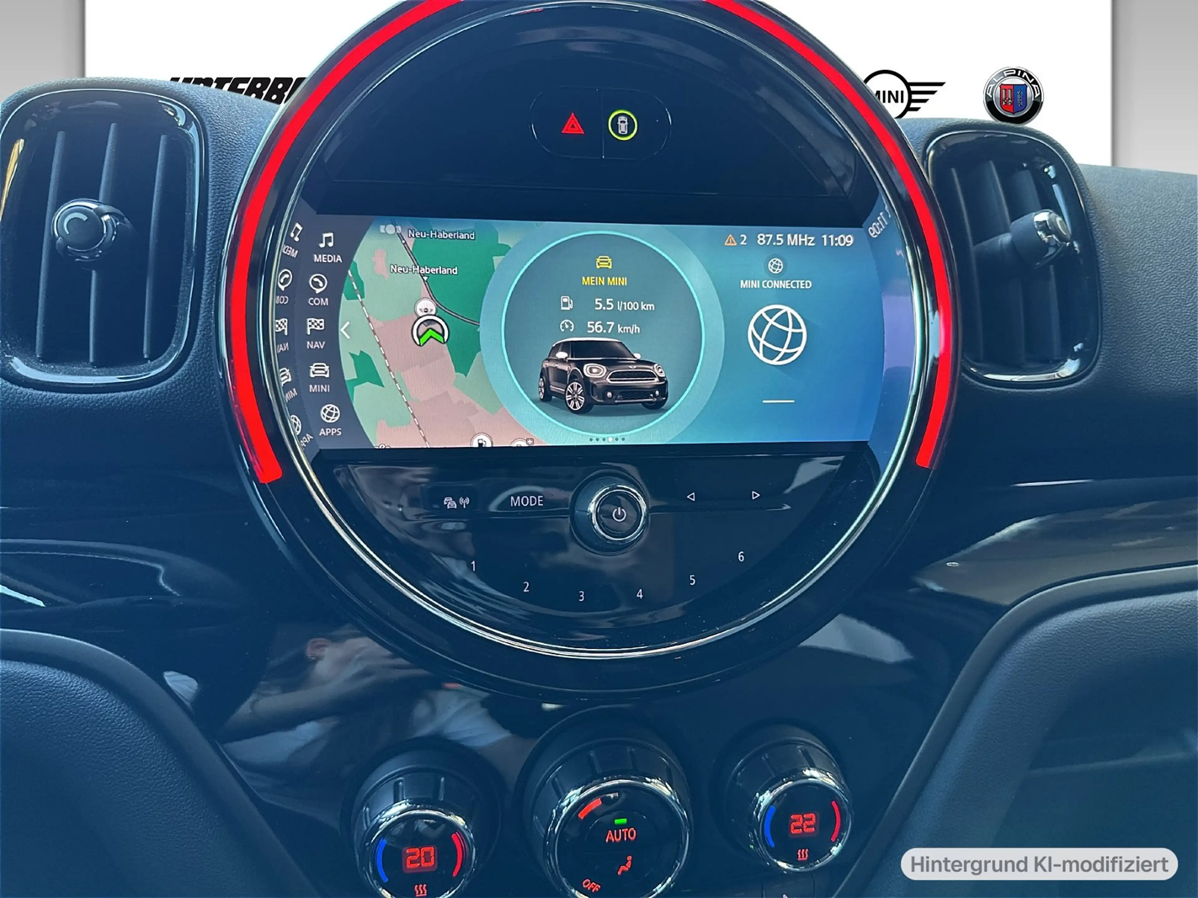 MINI Cooper SD Countryman Cooper SD ALL4 JCW Trim ACC adaptiv LED Lenkradhei — photo 8