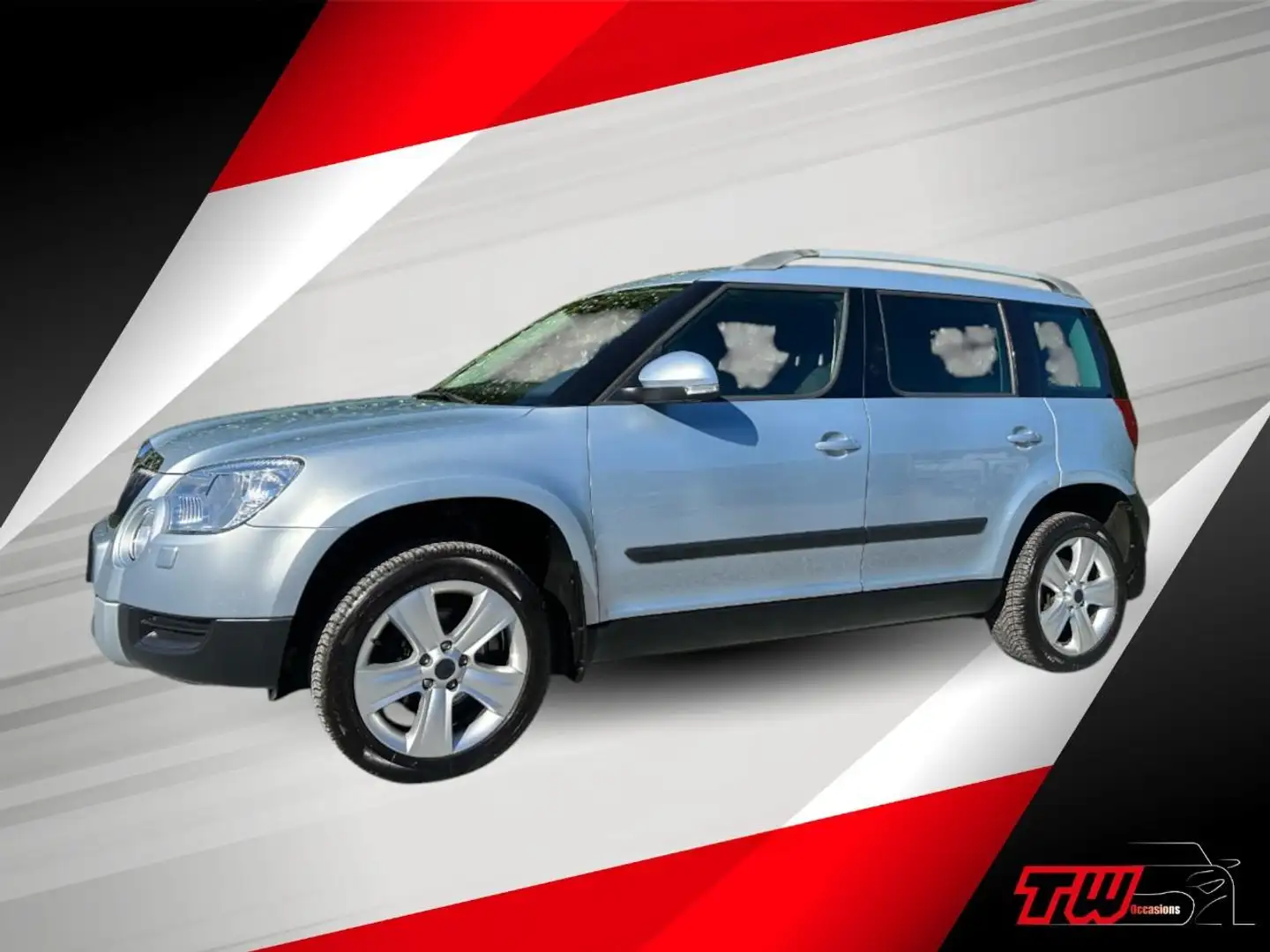Skoda Yeti 1.8 TSI Elegance 4x4|NWE APK|AIRCO|TREKHAAK|CRUISE Modrá - 1