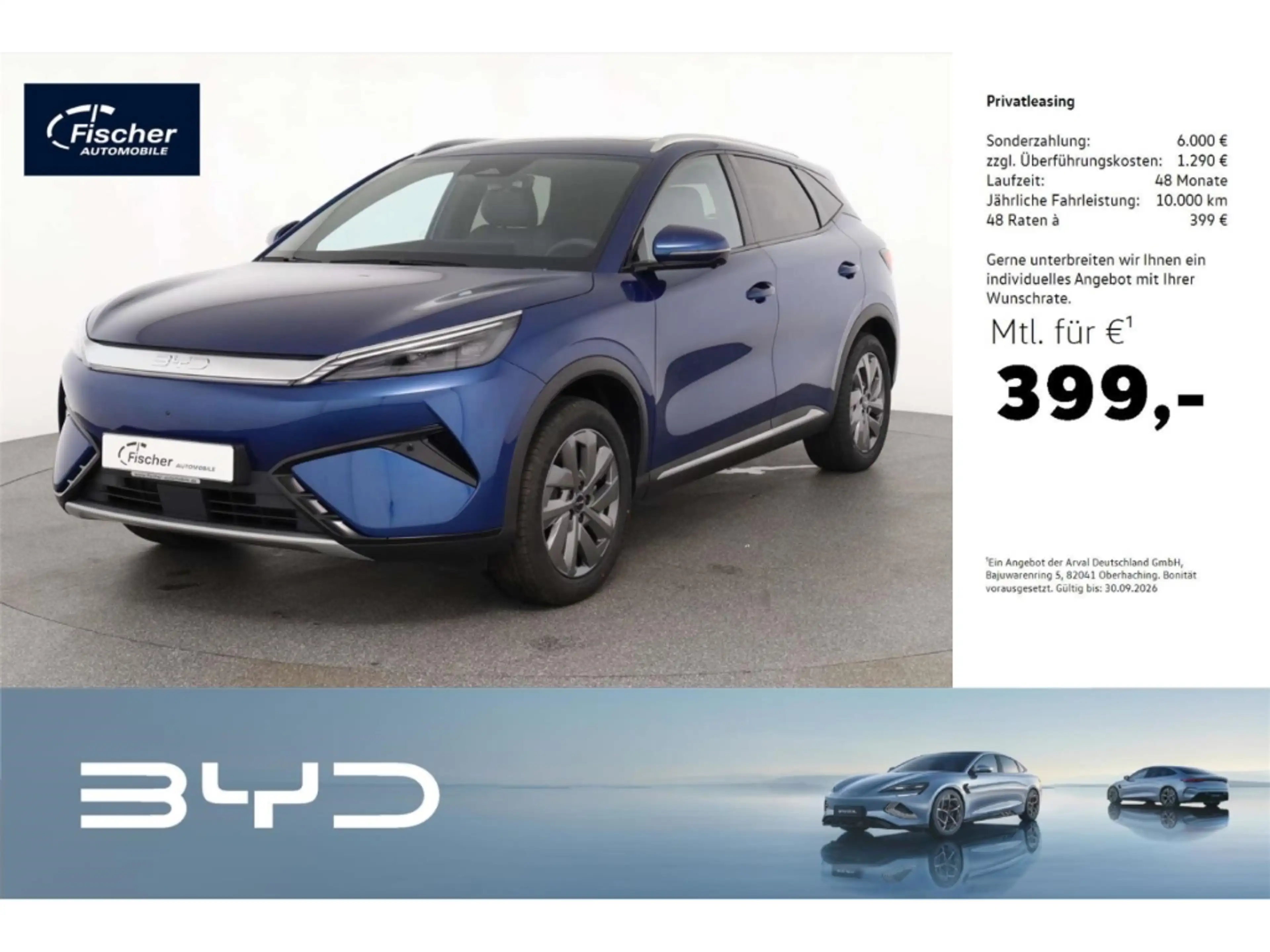 BYD Atto 3 EVO Excellence AWD LP: 51.799.- /Top-View/
