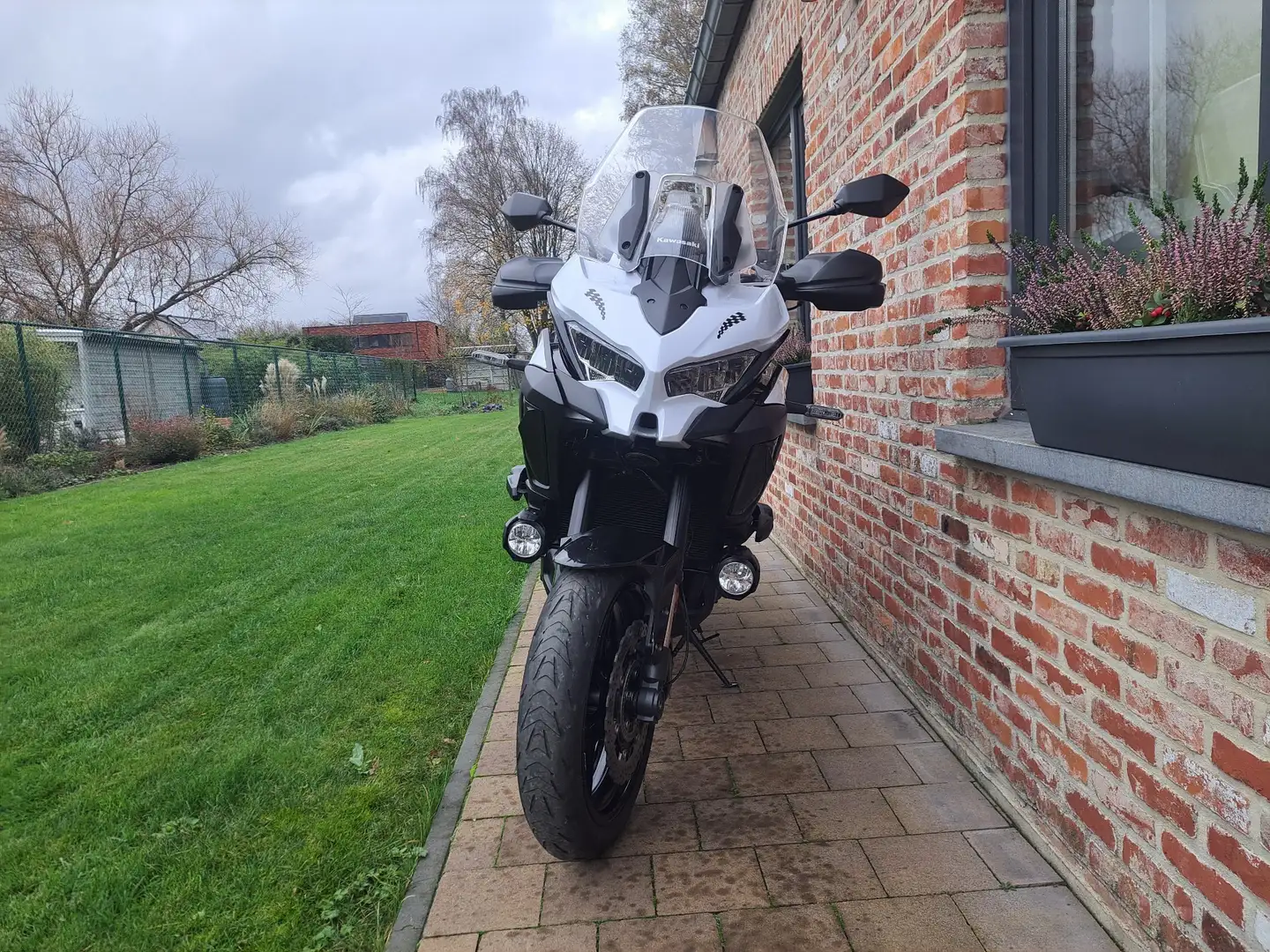 Kawasaki Versys 1000 Versys 1000 van 2019 met 3 delig kofferset Fehér - 2