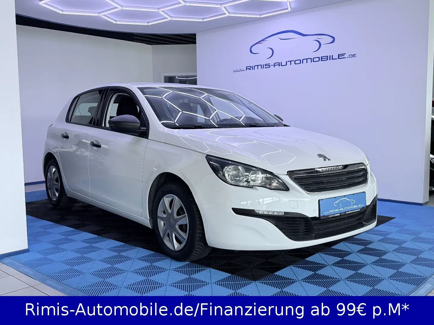 Peugeot 308 Klima *erst 58.000Km* Finanzierung möglich Weiß - 2