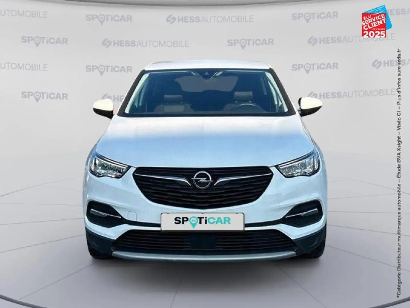 Opel Grandland 1.6 Turbo 300ch Hybride Ultimate 4x4 Blanc - 2