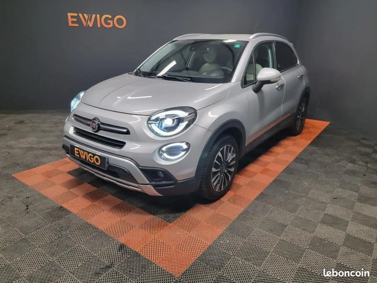 Fiat 500X CROSS 1.6 MJT 120ch CITY 4X2 Gris - 1