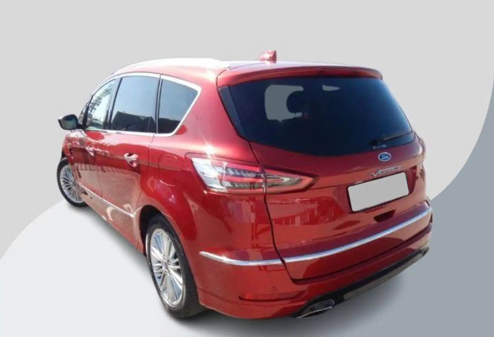 Ford S-Max 2.5 FHEV 5p Vignale 190pk | Full LED | SONY SYNC 3 Rood - 2