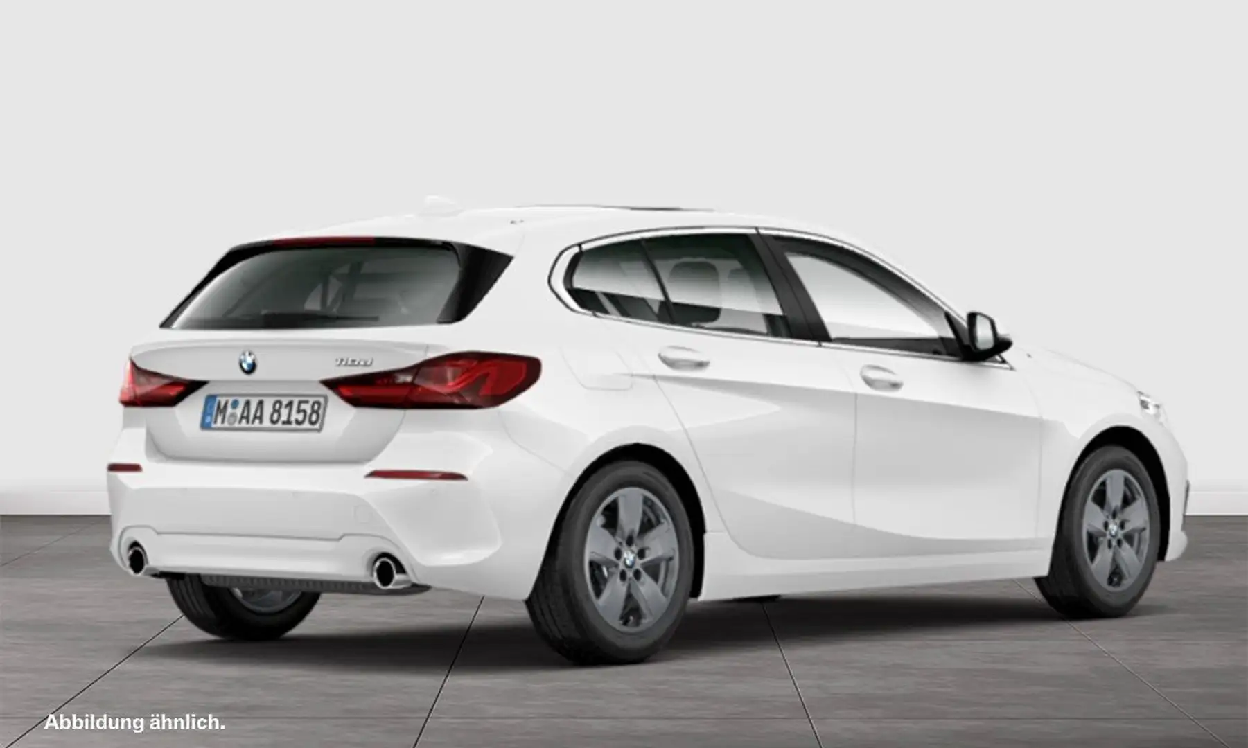 BMW 118 d A Advantage DAB LED WLAN Pano.Dach Shz PDC Weiß - 2