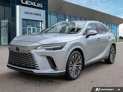 Silver 2025 Lexus RX SUV / Crossover 8-Speed Automatic