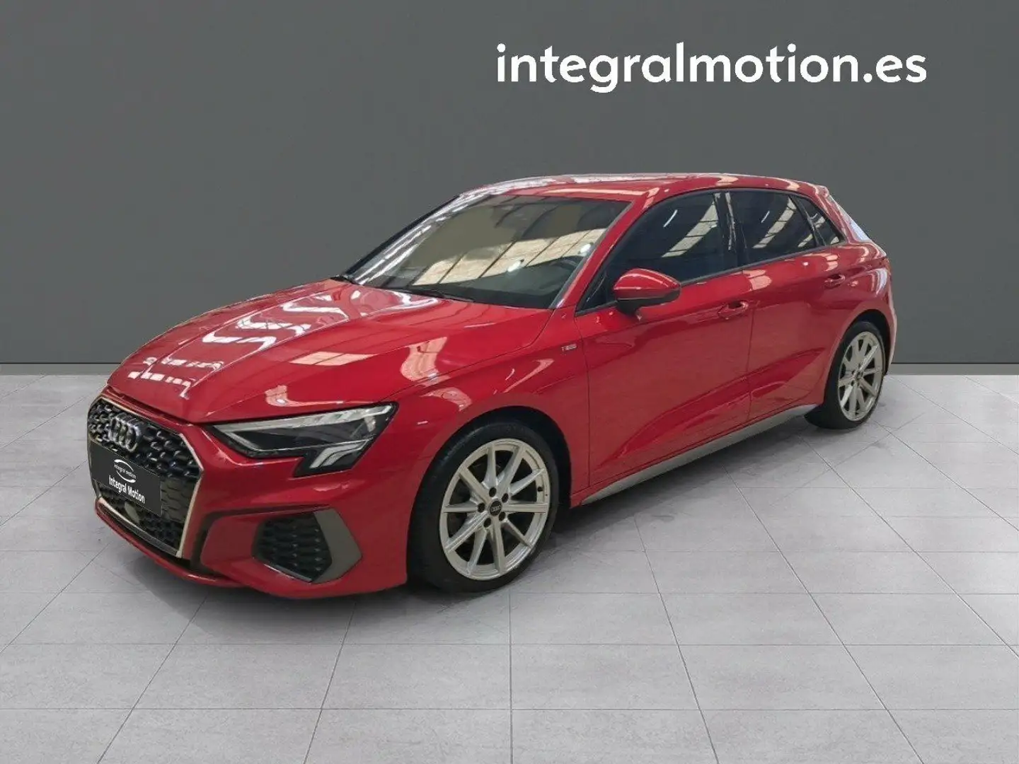 Audi A3 Sportback 35TDI S line S tronic Rojo - 1