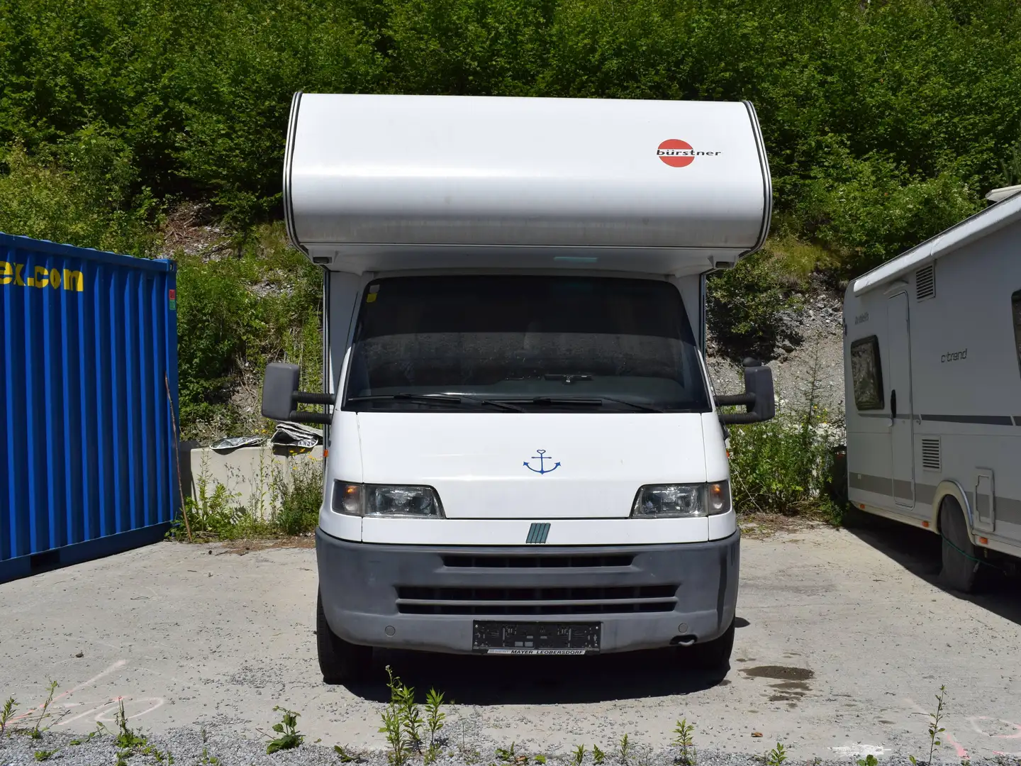 Fiat Ducato Wohnmobil Bürstner 230 Weiß - 1