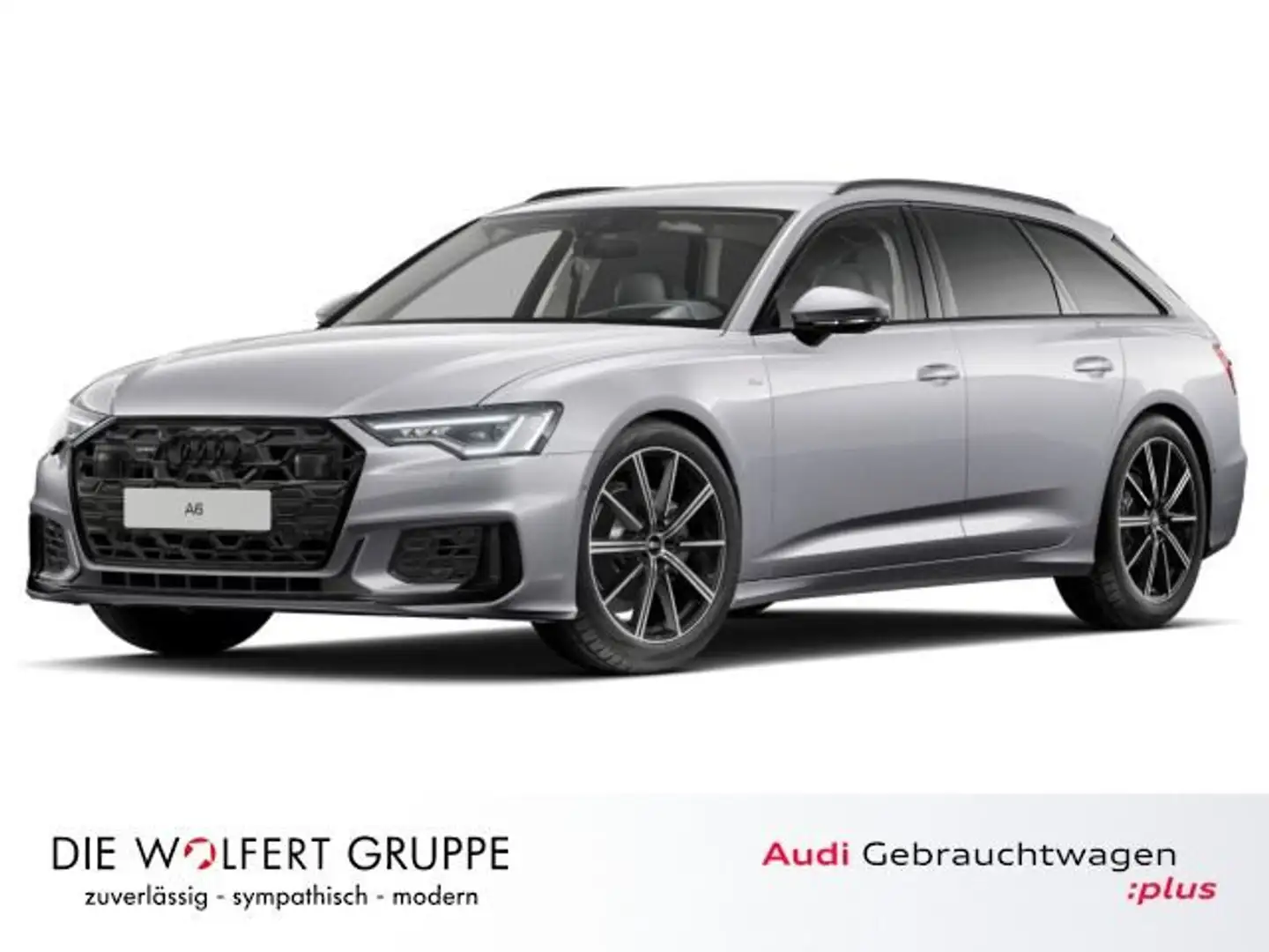 Audi A6 S line 40 TDI quattro S tronic ACC*360° Zilver - 2