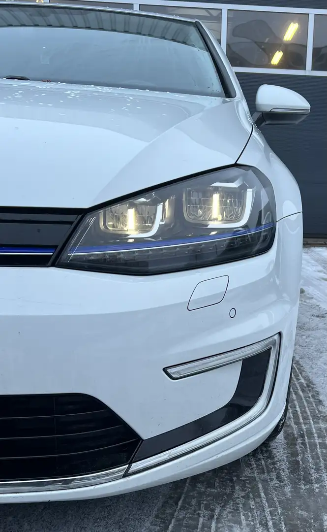 Volkswagen e-Golf Golf E Elektrisch Blanc - 2