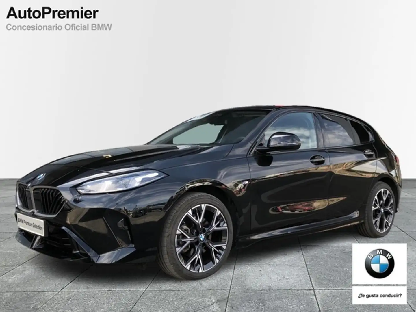 BMW 116 120dA Schwarz - 1