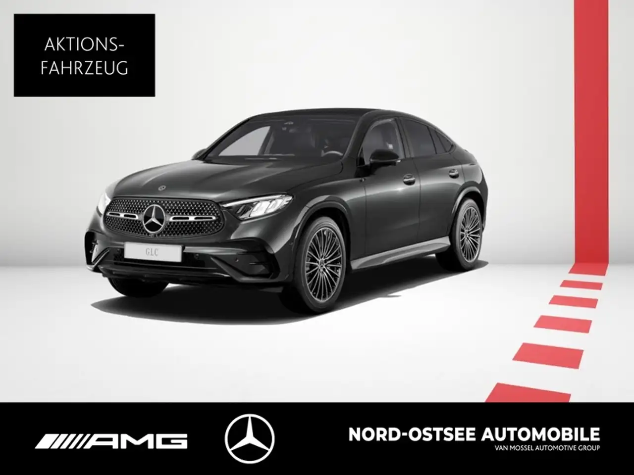 Mercedes-Benz GLC 200 4m Coup AMG NIGHT PANO AHK DISTR 20-ZO — миниатюра 1