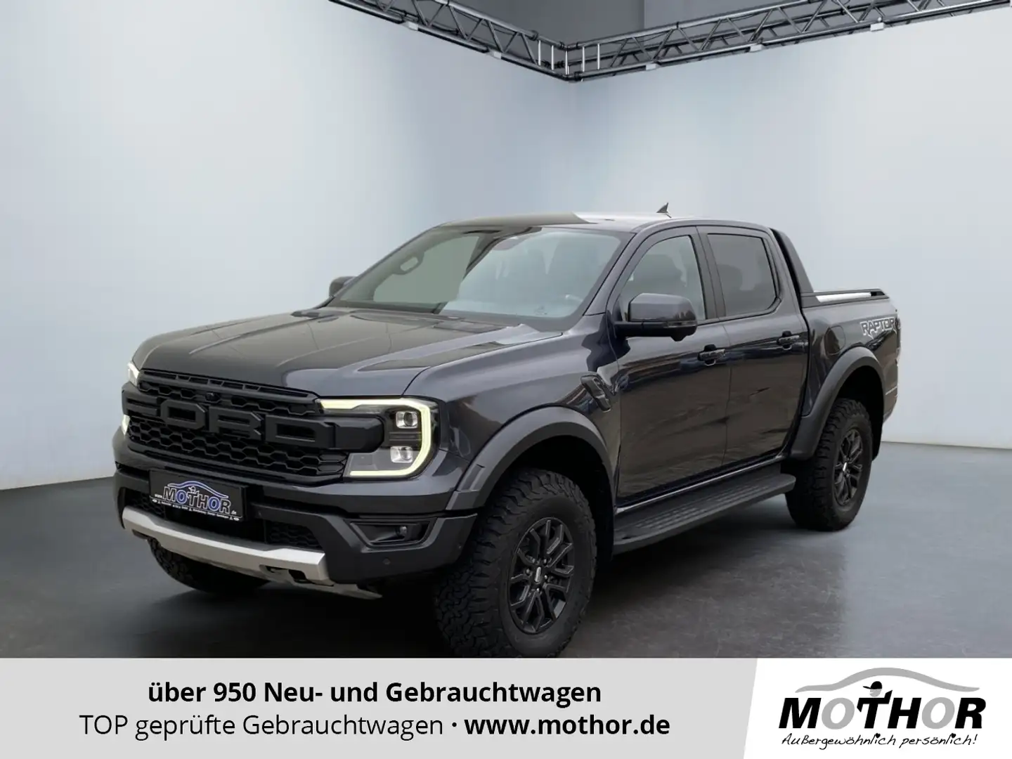 Ford Ranger Raptor 3.0 EcoBoost 4WD ACC PDC SHZ LED Grijs - 1