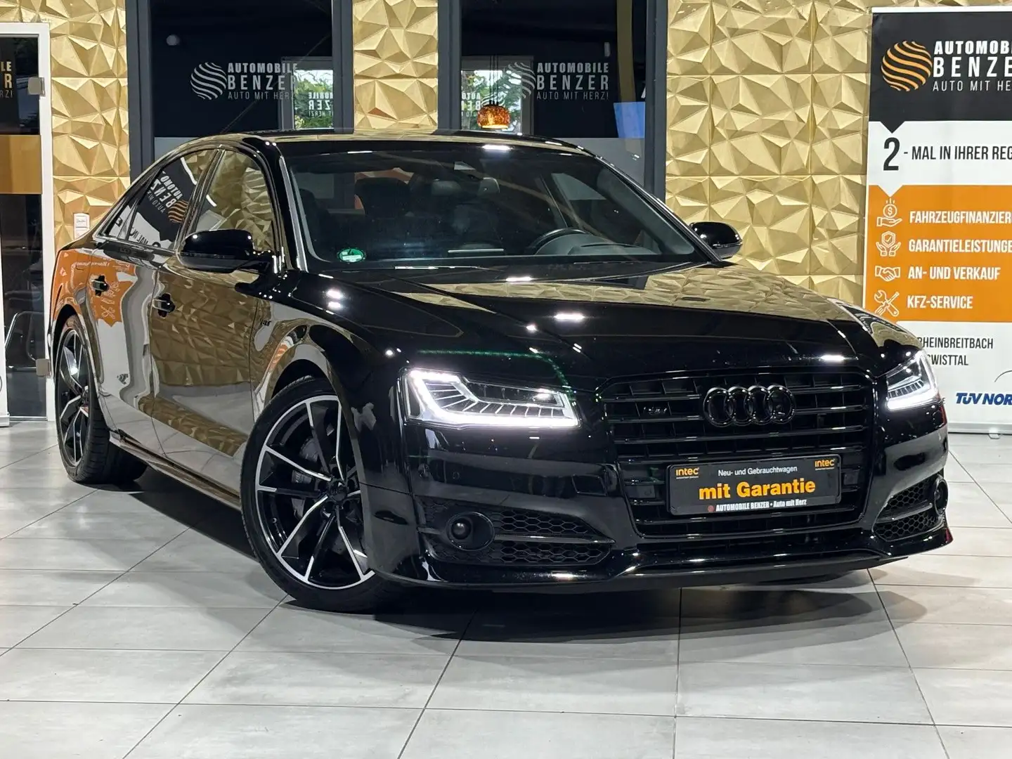 Audi S8 4.0 TFSI quattro plus/CERAMIC/NACHTSICHT/LED Schwarz - 2