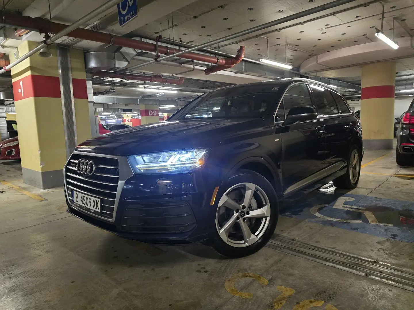 Audi Q7 3.0 TFSI quattro tiptronic Blau - 2