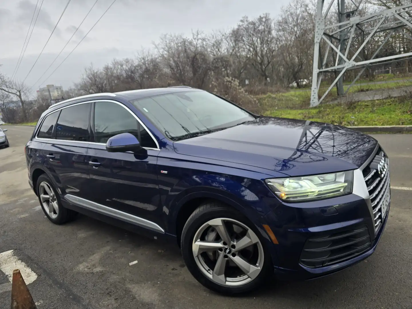 Audi Q7 3.0 TFSI quattro tiptronic Blau - 1