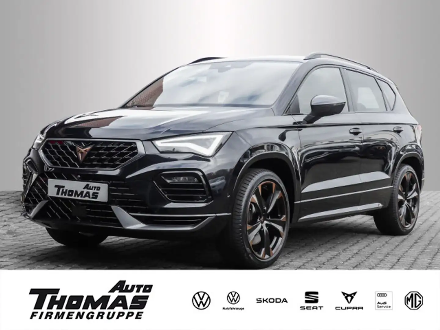 CUPRA Ateca 2.0 TSI 4DRIVE DSG LED+NAVI+ACC Schwarz - 1