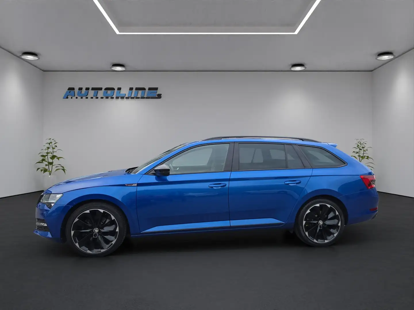 Skoda Superb Sportline *STHZ* *KEYLESS* *LED* *MEMORY-SITZE* Blau - 2