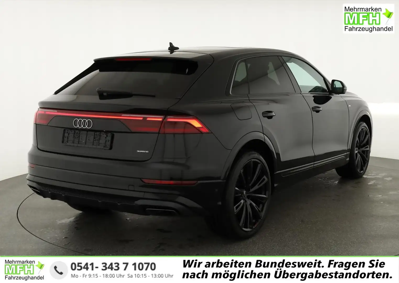 Audi Q8 50 TDI quattro qu S-LINE, Standheizung, HuD, Lu... Schwarz - 1