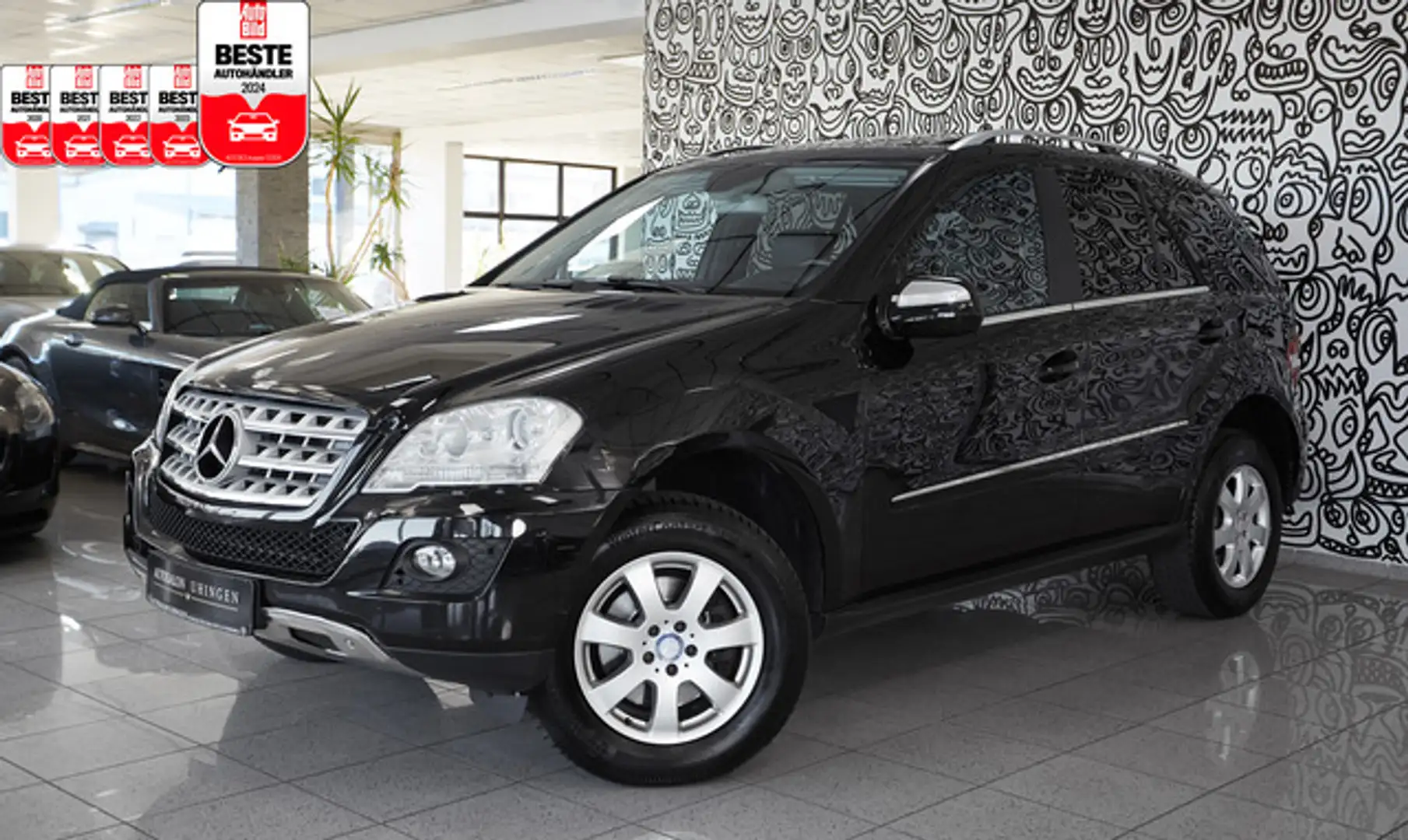 Mercedes-Benz ML 350 4-MATIC*SPORT*GLASDACH*SITZH*BIXENON*PDC* Negru - 1