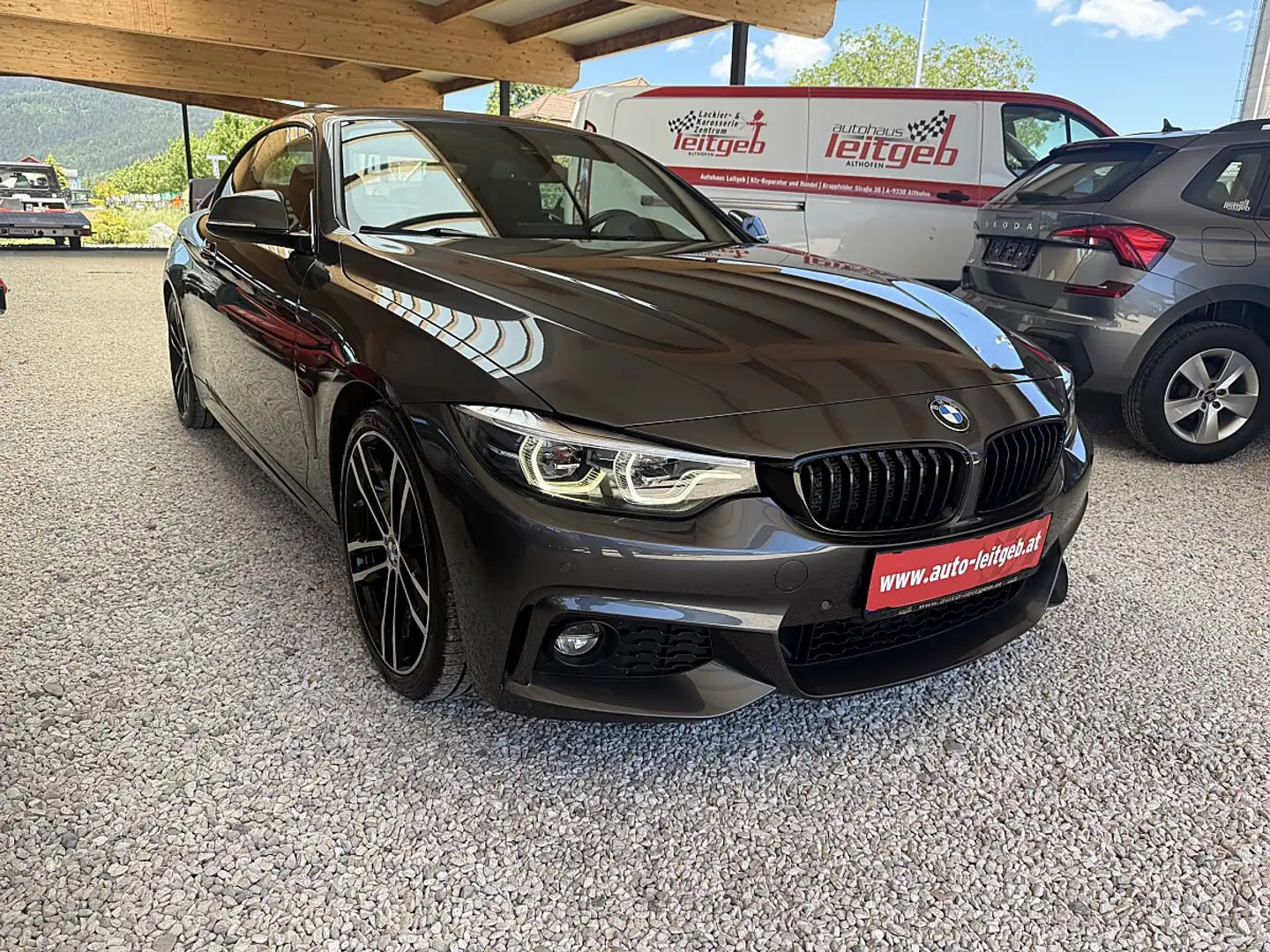 BMW 420 d Cabrio Aut. M-PAket Grau - 1