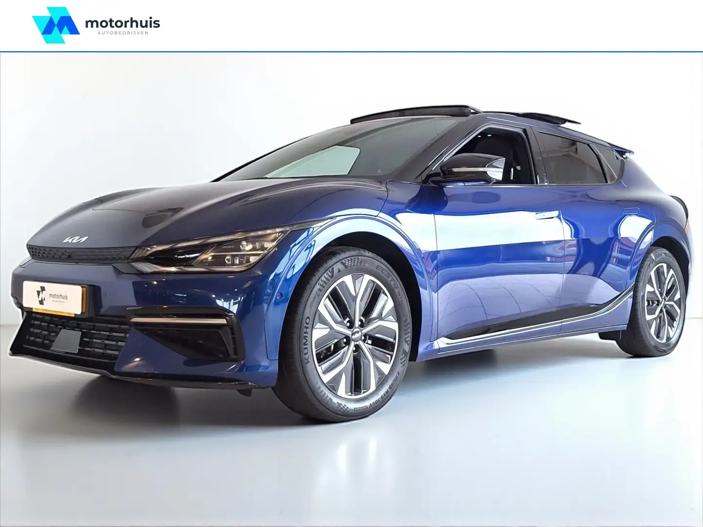 Kia EV6 77,4kWh 229pk RWD GT-Line SOH 94,6% PANO MERIDIAN Bleu - 1