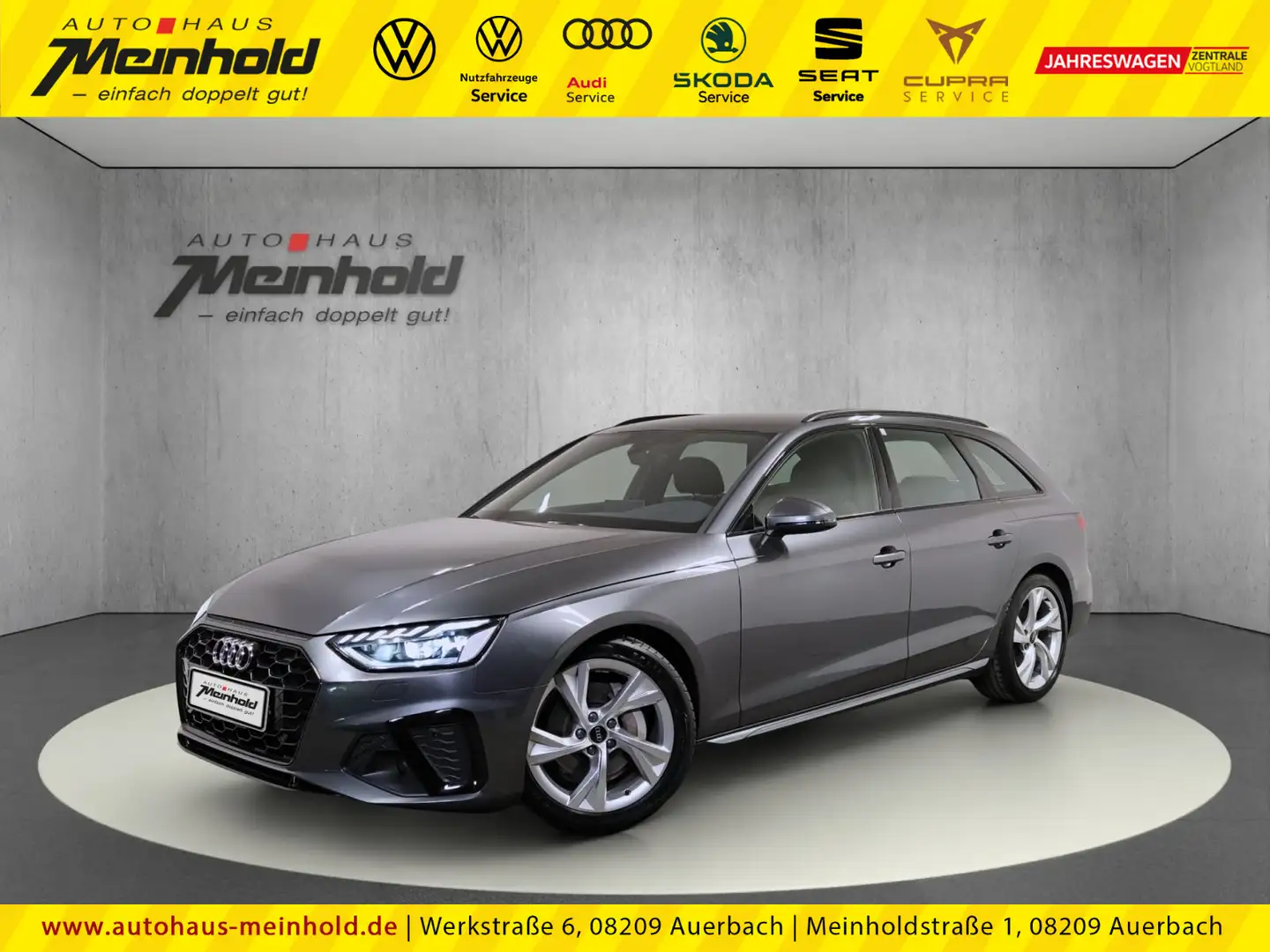 Audi A4 S line 40 TFSI S tronic, Matrix, ACC Grau - 1