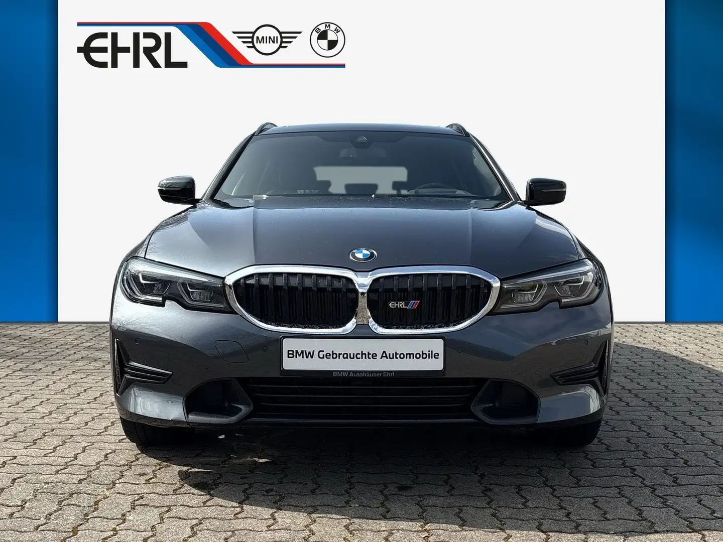 BMW 320 i Sport Line M HIGHLIGHTS PANO LASER HUD PA Gris - 2