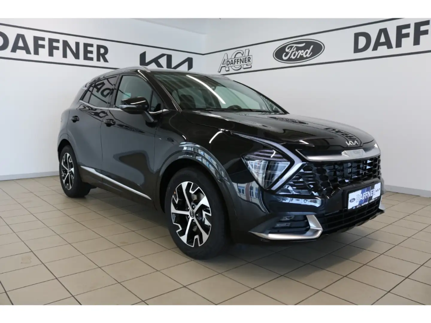 Kia Sportage 1.6 T-GDI 48V DCT Spirit el. Heckklappe Schwarz - 1