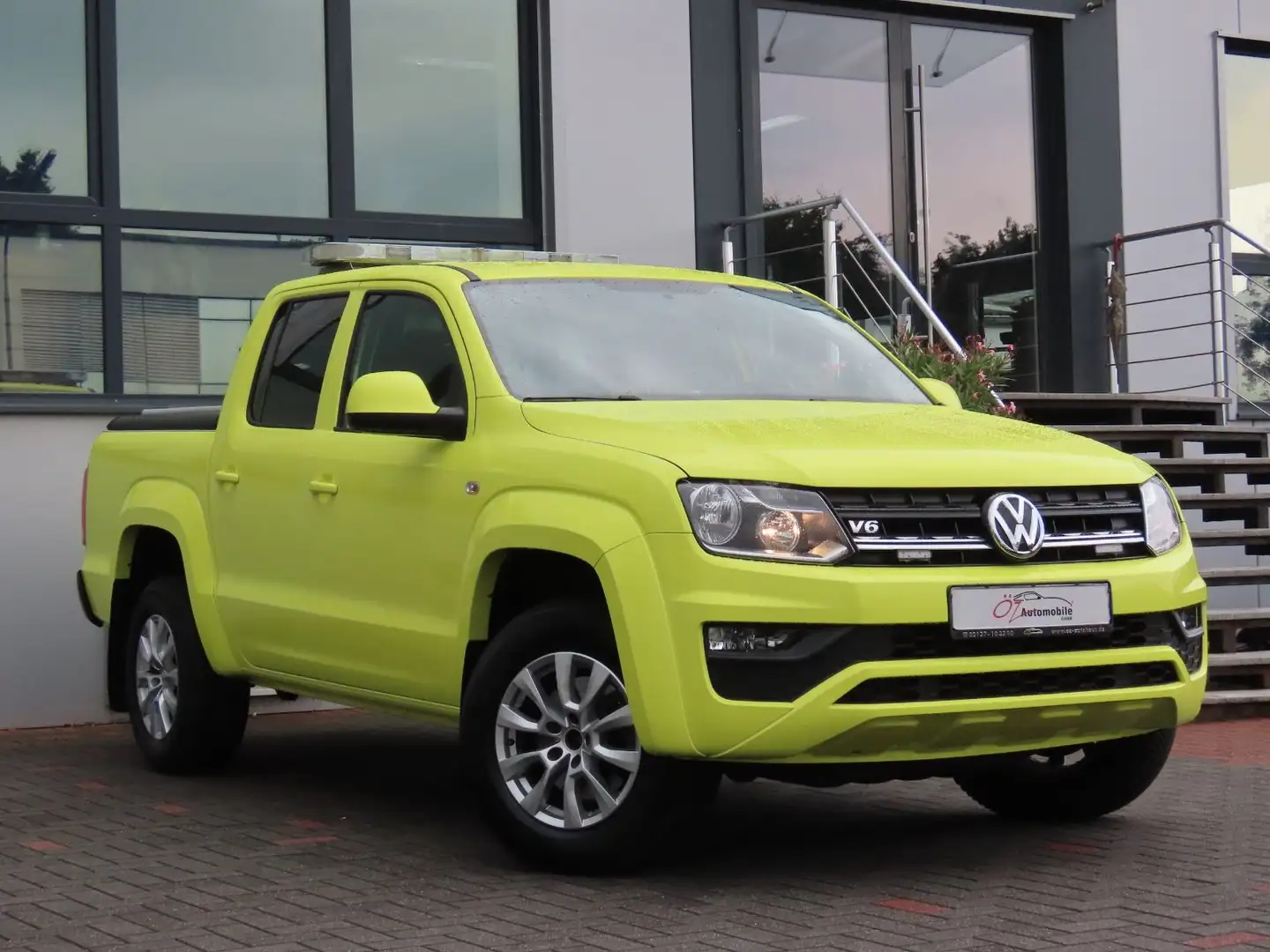 Volkswagen Amarok 3.0 V6 TDI Autom. Klima AHK Sárga - 2
