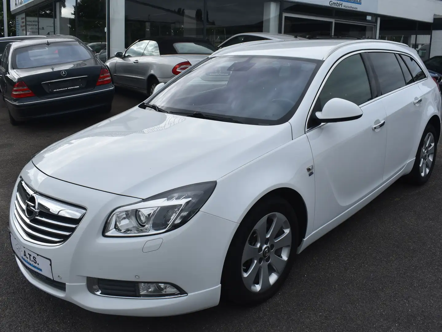 Opel Insignia Innovation *OPC-LINE*AUTOMATIK*NAVI*ZAHNRIEMEN NEU Blanc - 1