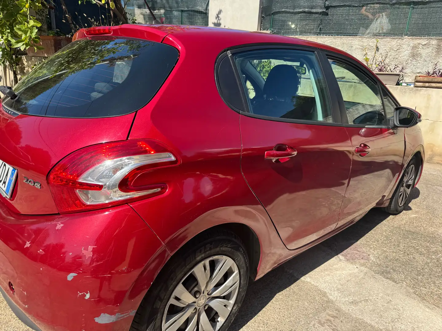 Peugeot 208 208 I 2012 5p 1.4 hdi 8v Active Rosso - 2