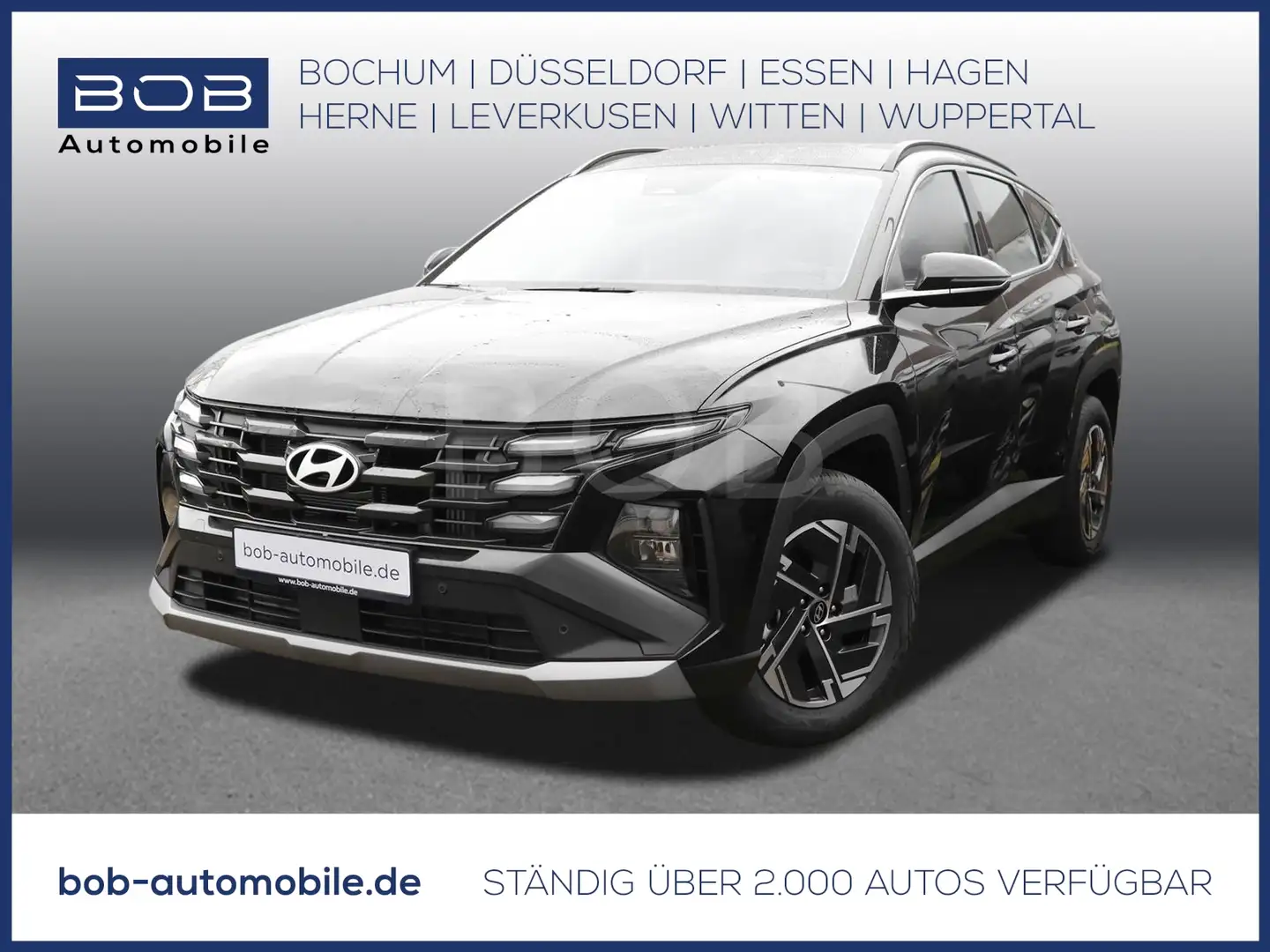 Hyundai TUCSON SELECT 1.6 T-GDI (160 PS) 48V 7-DCT 2WD NAVI SHZ P Black - 1