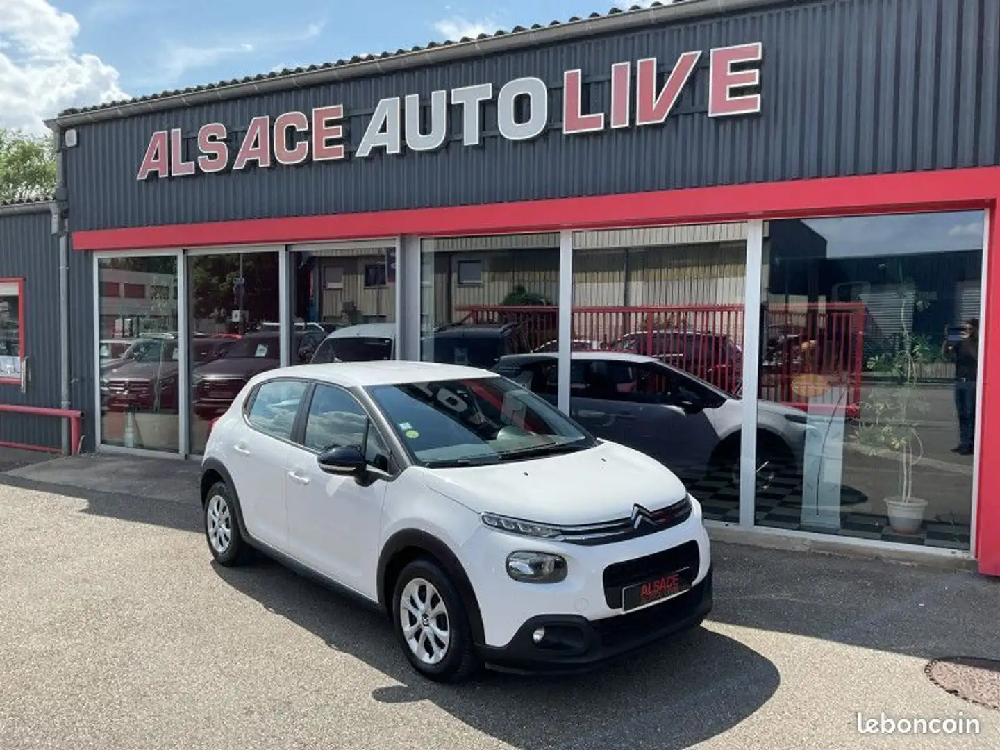 Citroen C3 BLUEHDI 100CH FEEL S&S E6.D-TEMP Blanc - 1