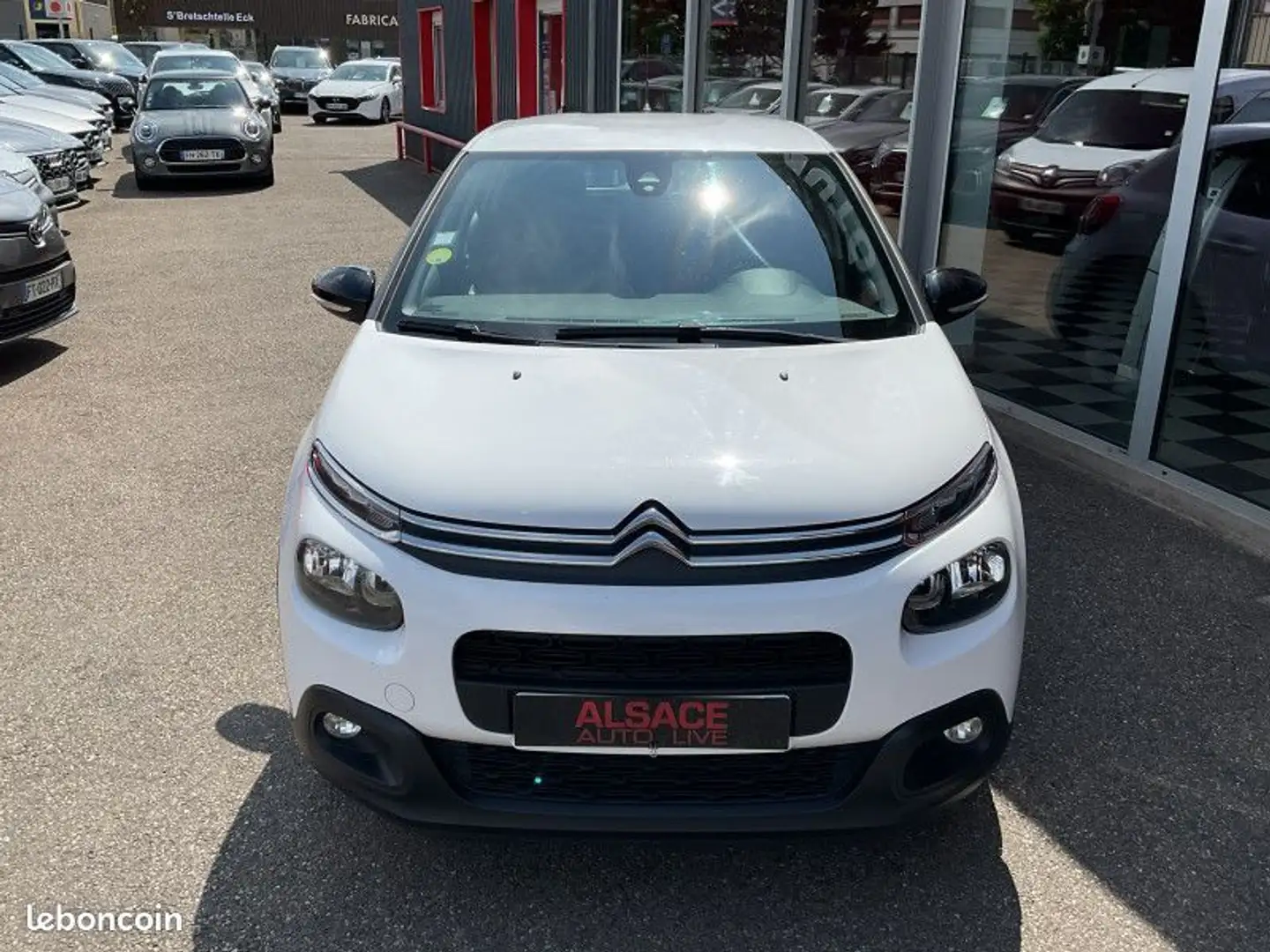 Citroen C3 BLUEHDI 100CH FEEL S&S E6.D-TEMP Blanc - 2