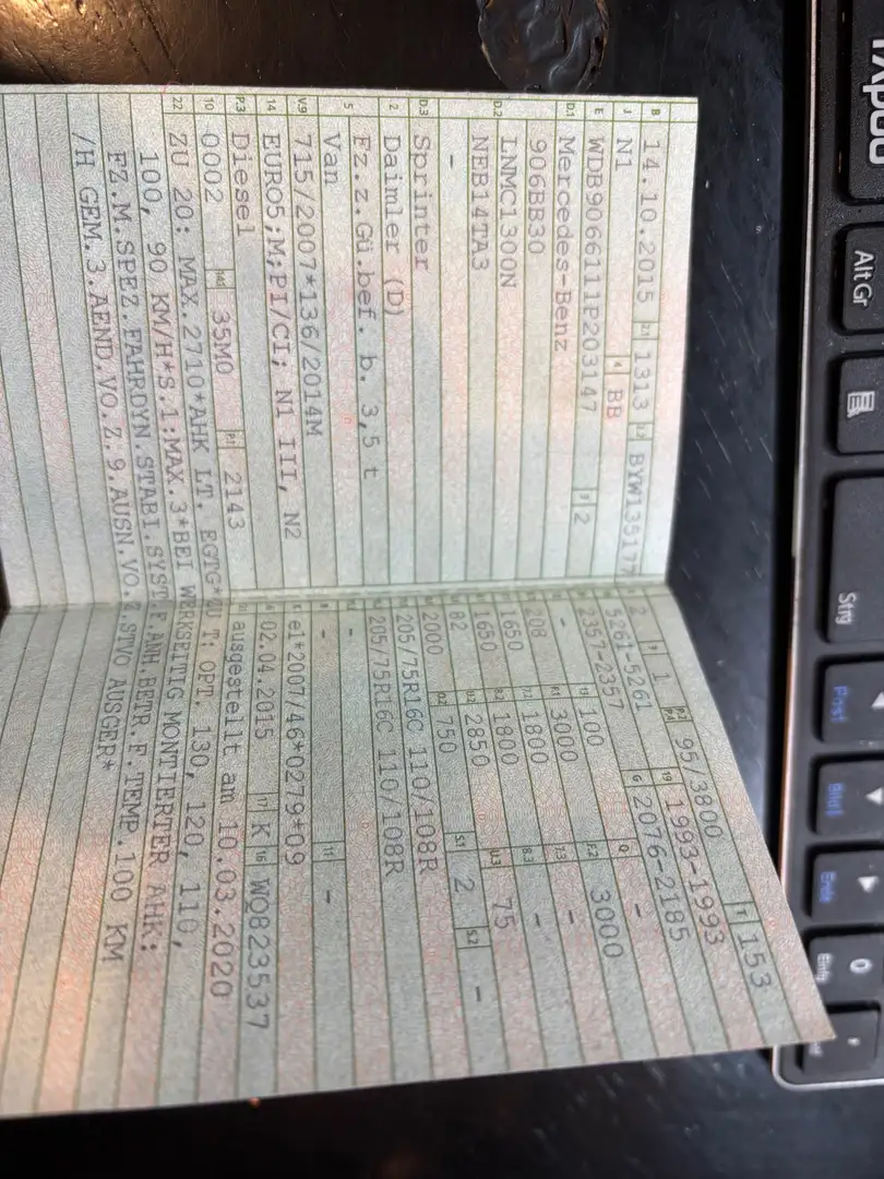 Mercedes-Benz Sprinter 213 Azul - 1