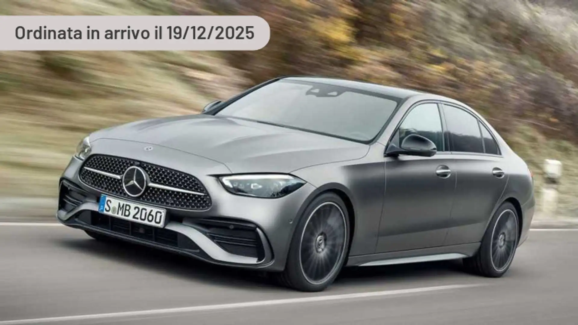 Mercedes-Benz C 300 C 300 e hybrid EQ AMG Line Advanced Plus Argento - 2
