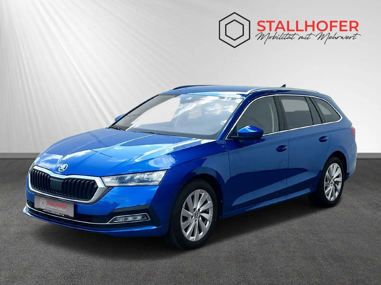 Skoda Octavia Combi Style BLT LED SHZ AHK SmartLink Blau - 1