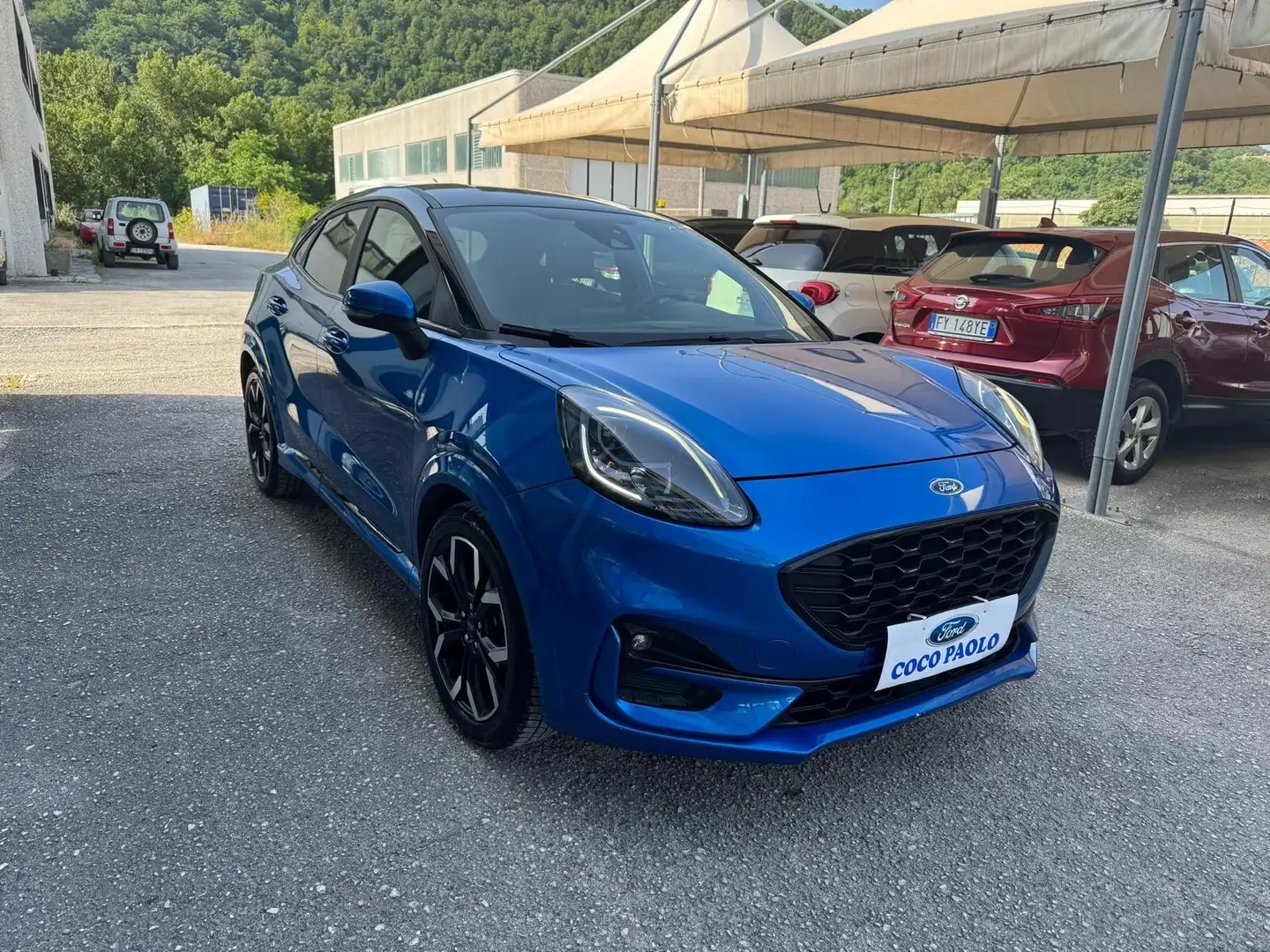 Ford Puma 1.0 EcoBoost Hybrid 125 CV S&S ST-Line X GPL Blu/Azzurro - 2