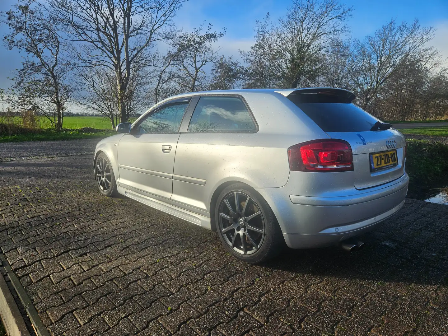 Audi A3 A3 3.2 VR6 Quattro - Lederen interieur - Argent - 1