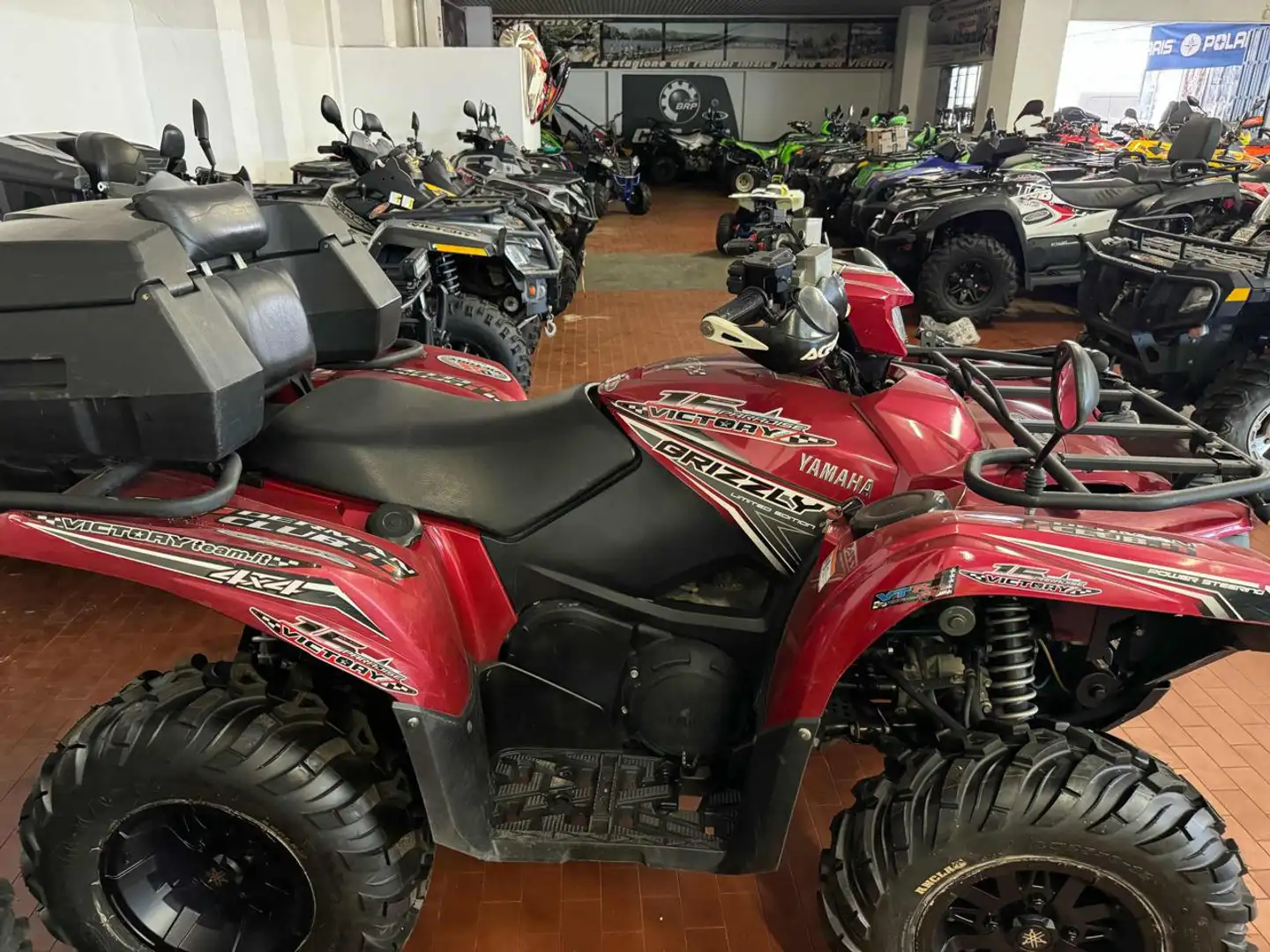 Yamaha Grizzly 700 FI 700 Rosso - 2