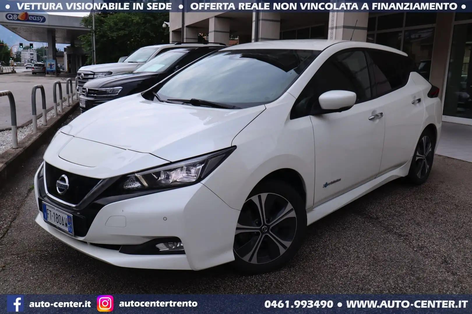 Nissan Leaf N-Connecta 40kWh Bianco - 2