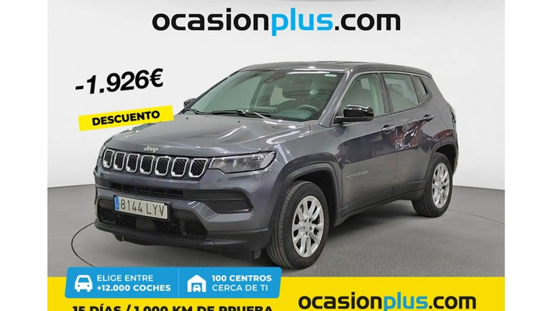 Jeep Compass 1.3 Gse T4 Longitude 4x2 130 Gris - 1