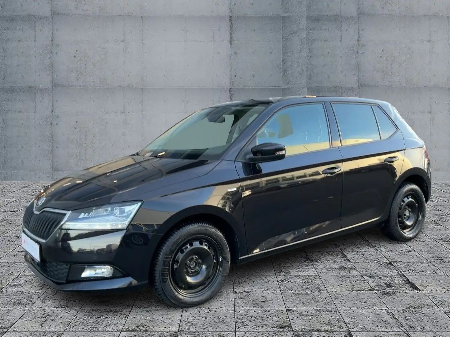 Skoda Fabia 1.0 TSI AMBITION APP+ACC+SHZ+RFK+PANO+DAB Schwarz - 2
