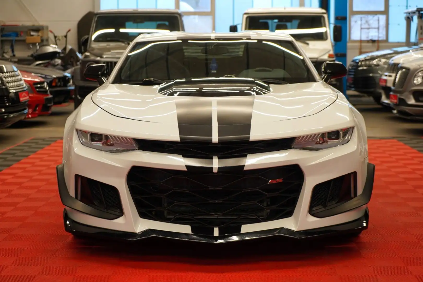 Chevrolet Camaro SS 6.2 Keyless-Go*Apple-Carplay*Wi-Fi* Blanc - 2