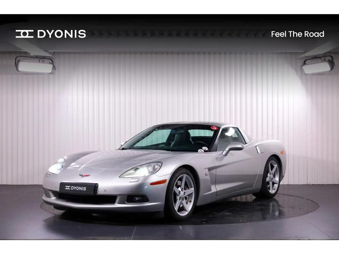 Chevrolet Corvette C6 Z51 TARGA LS2 6.0L V8 404CV BVA Gris - 1