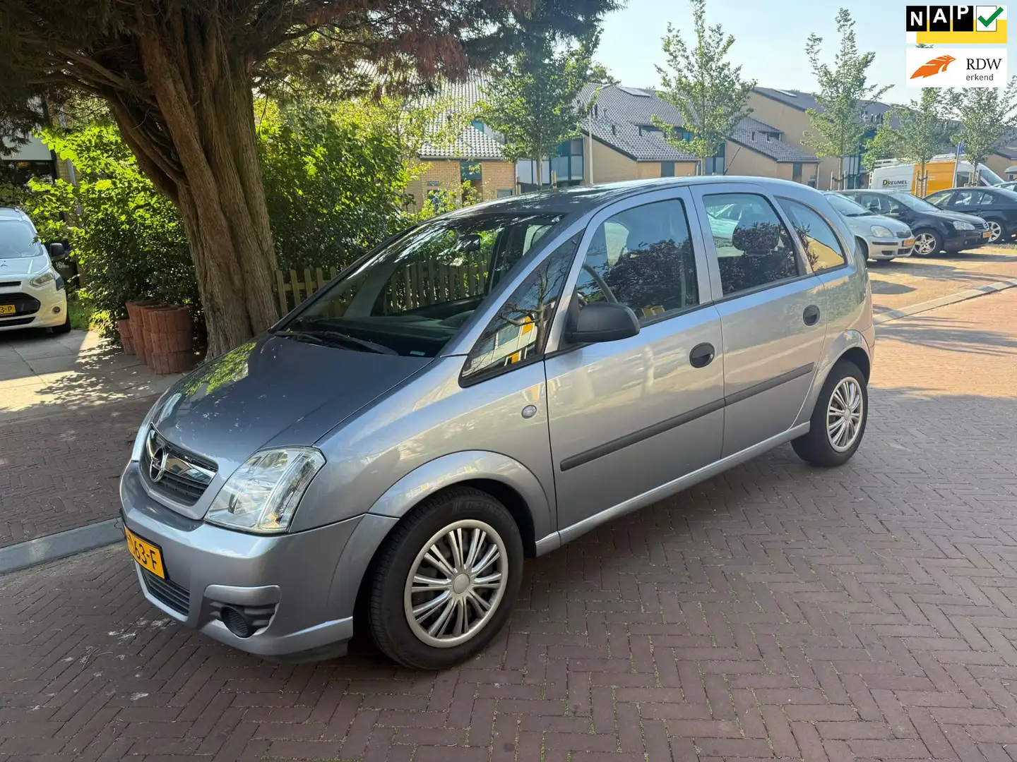 Opel Meriva Nieuw APK / 92.000 km / bouwjaar 2008 / leuke auto Grijs - 1