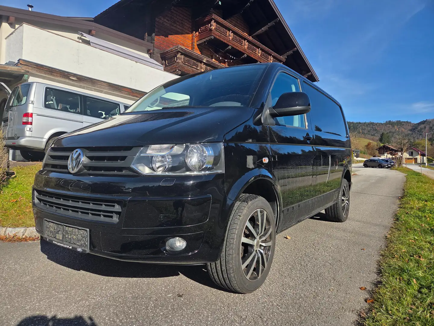 Volkswagen T5 Transporter 2.0 TDI Facelift 166tkm Top Ausstattung Schwarz - 2
