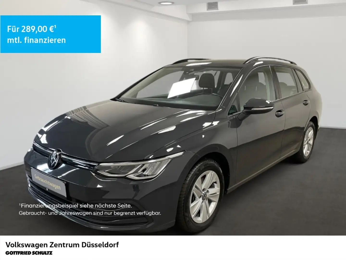 Volkswagen Golf Variant 2.0 TDi DSG Life Navigation Grau - 1