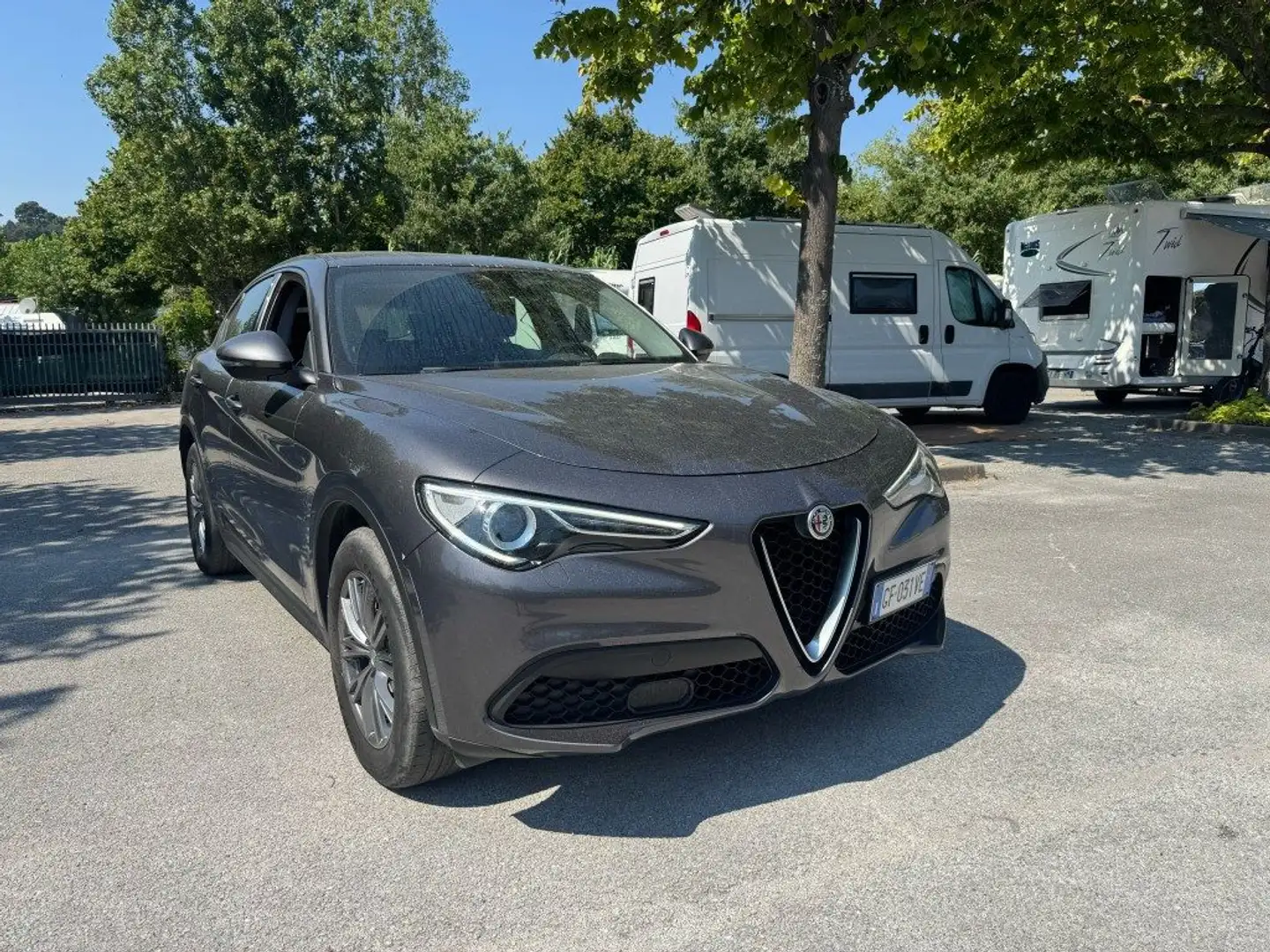 Alfa Romeo Stelvio PROMO FINANZIAMENTO 2.2 TD 190 CV AT8 Q4 Business Grigio - 1